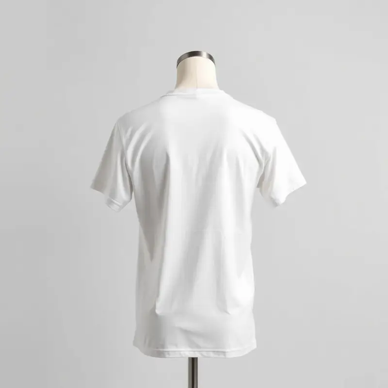 Round Neck T-Shirt — back view