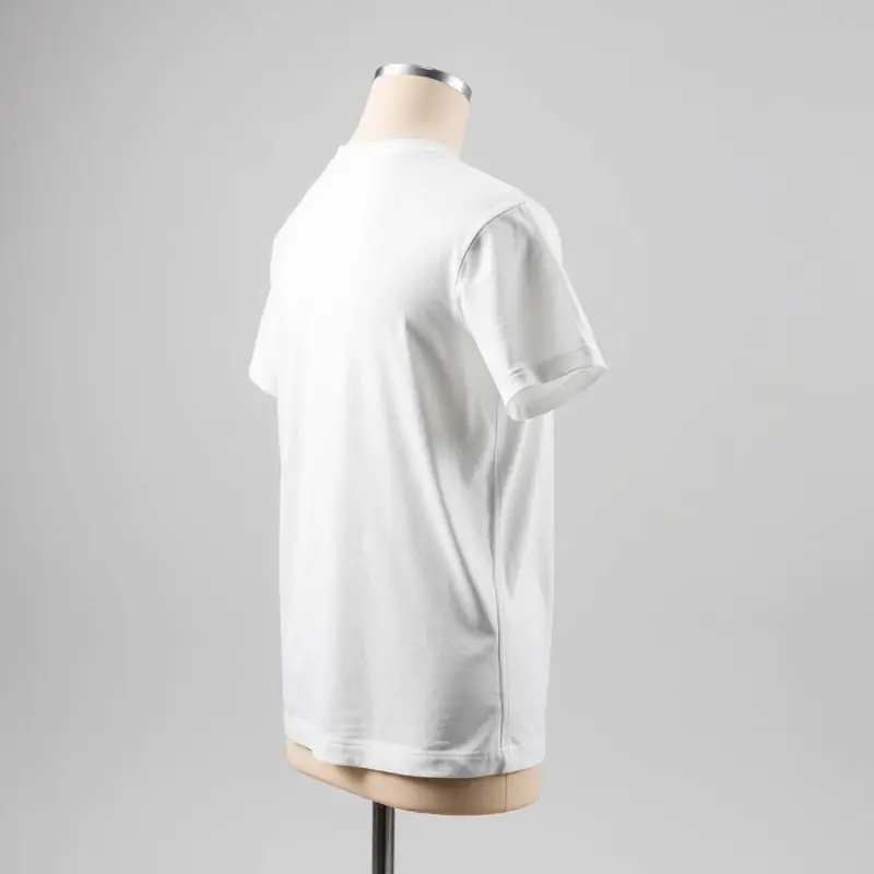 Round Neck T-Shirt — left side view